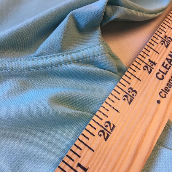 Columbia PFG Polo Shirt Mens Large Mint Green Omni-Shade - Picture 10 of 13